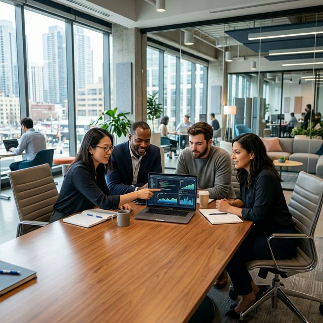 Our Team of Experts in a modern office